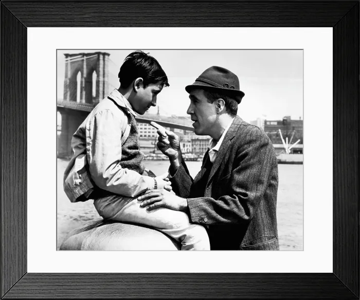 Framed Print : A THOUSAND CLOWNS, from left, Barry Gordon, Jason Robards, Jr. 1965