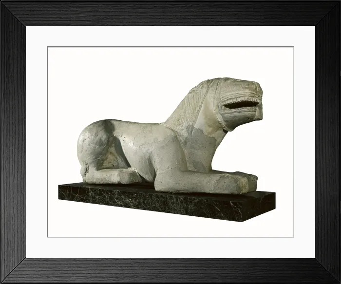 Framed Print : The Lion of Baena or The Lioness of Baena. 6th c. - 5th c. BC. Iberian art. Sculpture on rock. SPAIN. Cordoba. Archaeological Museum of Cordoba. Proc: SPAIN. Baena. - P Framed Print : The Lion of Baena or The Lioness of Baena. 6th c. - 5th c. BC. Iberian art. Sculpture on rock. SPAIN. Cordoba. Archaeological Museum of Cordoba. Proc: SPAIN. Baena. - P