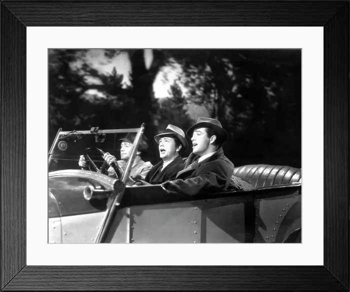 Framed Print : THREE COMRADES, Franchot Tone, Robert Young, Robert Taylor, 1938