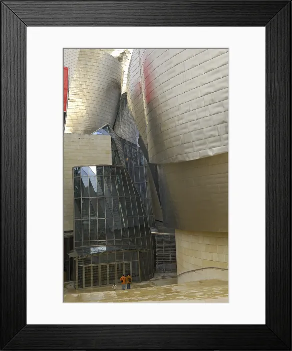 Framed Print : SPAIN. Bilbao. Guggenheim Museum Bilbao. Exterior sight. Rafa Prez / AISA / Everett Collection - Image has fine art copyright