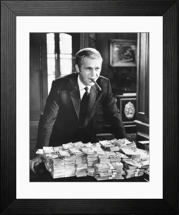 Framed Print : THE THOMAS CROWN AFFAIR, Steve McQueen, 1968