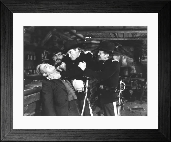 Framed Print : THEY DIED WITH THEIR BOOTS ON, Errol Flynn, 1941