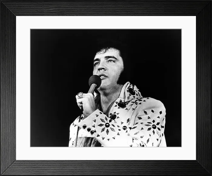Framed Print : ELVIS ON TOUR, Elvis Presley, 1972