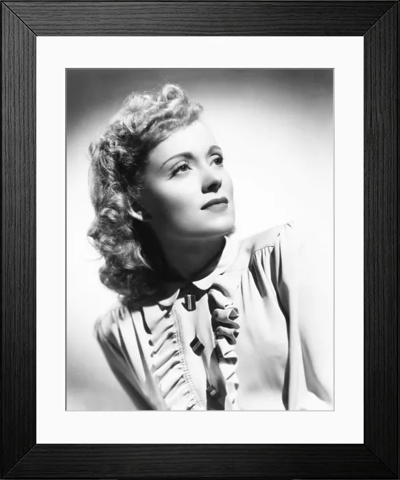 Framed Print : THEY DARE NOT LOVE, Martha Scott, 1941