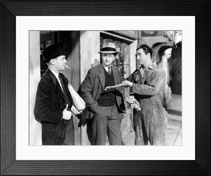 Framed Print : THREE COMRADES, from left: Franchot Tone, Robert Young, Robert Taylor, 1938 Framed Print : THREE COMRADES, from left: Franchot Tone, Robert Young, Robert Taylor, 1938