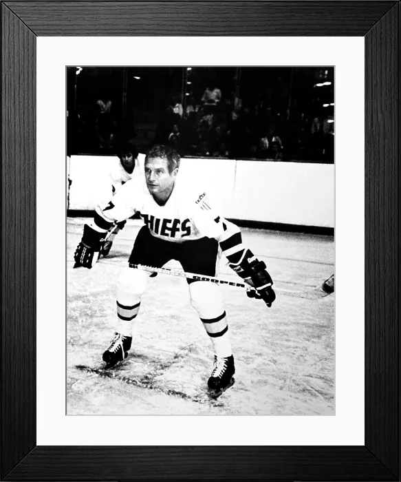 Framed Print : SLAP SHOT, Paul Newman, 1977