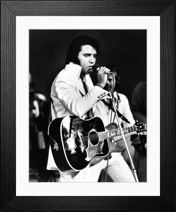 Framed Print : ELVIS ON TOUR, Elvis Presley, 1972