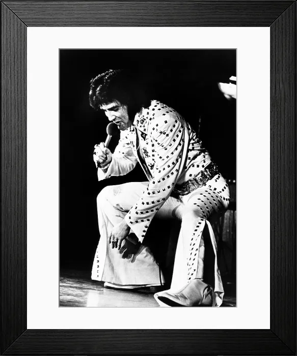 Framed Print : ELVIS ON TOUR, Elvis Presley, 1972