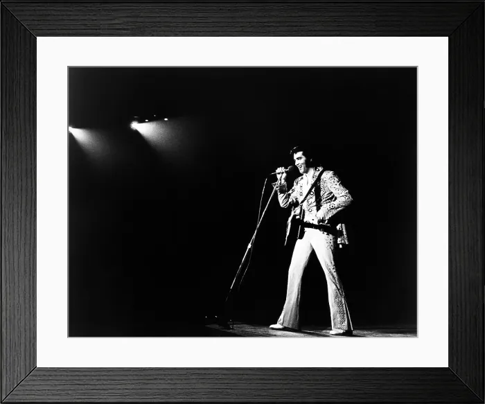 Framed Print : ELVIS ON TOUR, Elvis Presley, 1972