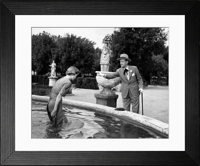 Framed Print : THREE COINS IN THE FOUNTAIN, Dorothy McGuire, Clifton Webb, 1954. TM and Copyright 20th Century-Fox Film Corp. All Rights Reserved. / Courtesy Everett Collection Framed Print : THREE COINS IN THE FOUNTAIN, Dorothy McGuire, Clifton Webb, 1954. TM and Copyright 20th Century-Fox Film Corp. All Rights Reserved. / Courtesy Everett Collection