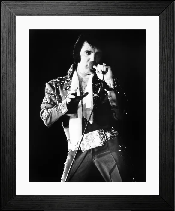 Framed Print : ELVIS ON TOUR, Elvis Presley, 1972