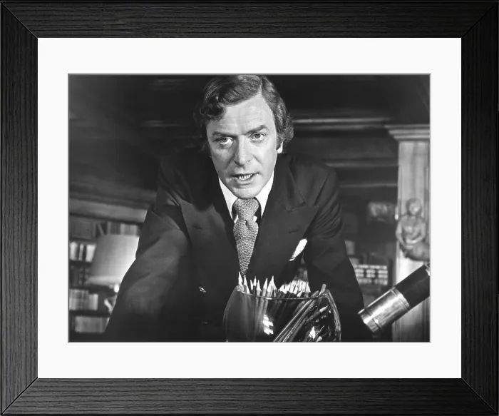 Framed Print : SLEUTH, Michael Caine, 1972, TM & Copyright 20th Century Fox Film Corp. / courtesy Everett Collection