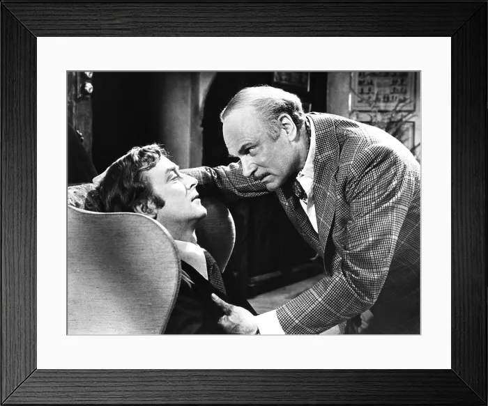 Framed Print : SLEUTH, from left: Michael Caine, Laurence Olivier, 1972, TM & Copyright 20th Century Fox Film Corp. / courtesy Everett Collection