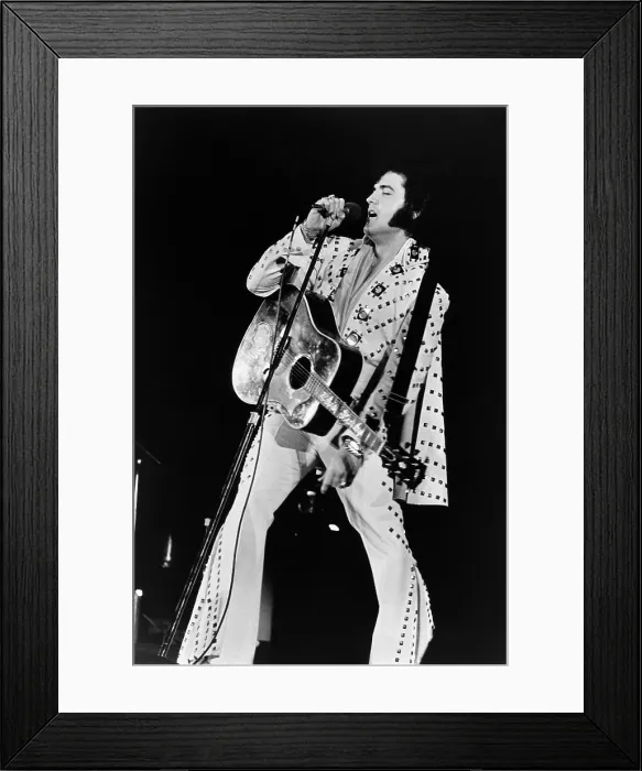 Framed Print : ELVIS ON TOUR, Elvis Presley, 1972