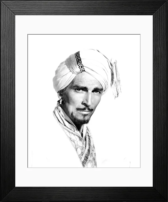 Framed Print : THE LOVES OF OMAR KHAYYAM, (aka OMAR KHAYYAM), Michael Rennie, 1957