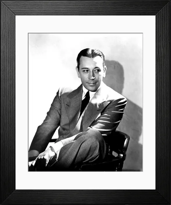 Framed Print : THEY DRIVE BY NIGHT, George Raft, 1940