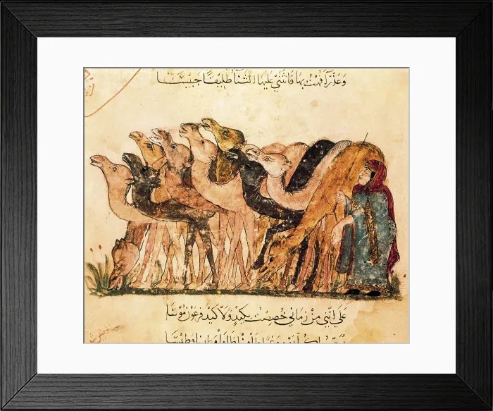 Framed Print : Yahya ibn Mahmud al-Wasiti; Al-Hariri of Basra (1054-1122). Arab erudite and poet Framed Print : Yahya ibn Mahmud al-Wasiti; Al-Hariri of Basra (1054-1122). Arab erudite and poet