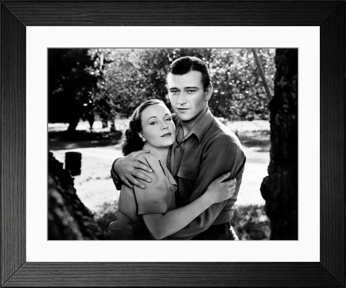 Framed Print : THREE FACES WEST, from left, Sigrid Gurie, John Wayne, 1940 Framed Print : THREE FACES WEST, from left, Sigrid Gurie, John Wayne, 1940