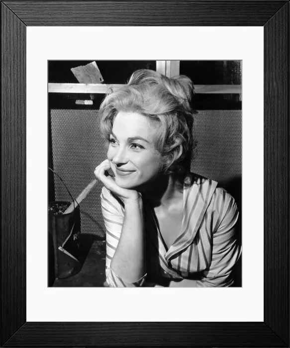 Framed Print : MAN IN THE MOON, Shirley Anne Field, 1960