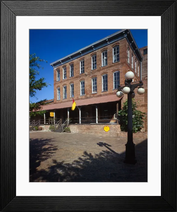 Framed Print : The Ybor Cigar Factory. Tampa, FL. 1990s