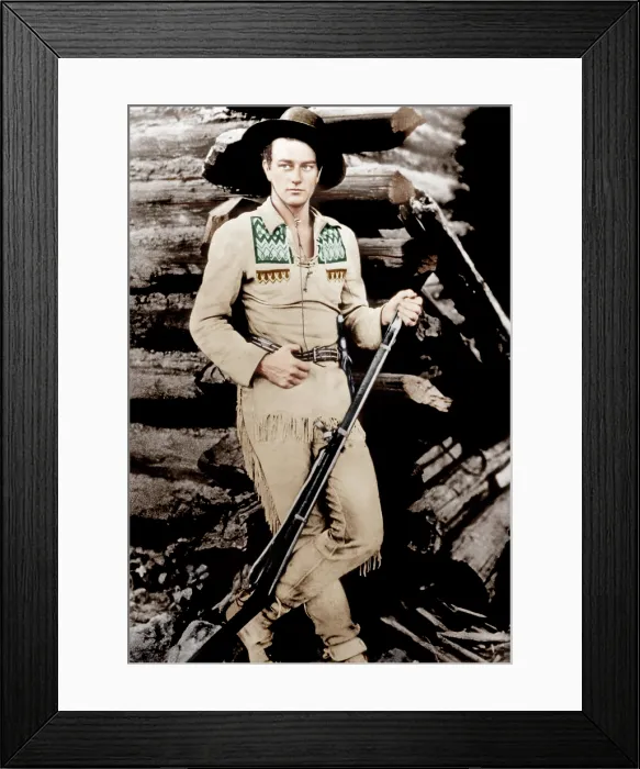 Framed Print : THE BIG TRAIL, John Wayne, 1930. 20th Century-Fox Film Coporation, TM & Copyright / courtesy Everett Collection