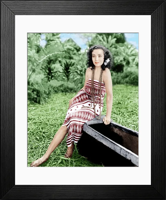 Framed Print : BIRD OF PARADISE, Dolores del Rio, 1932 Framed Print : BIRD OF PARADISE, Dolores del Rio, 1932