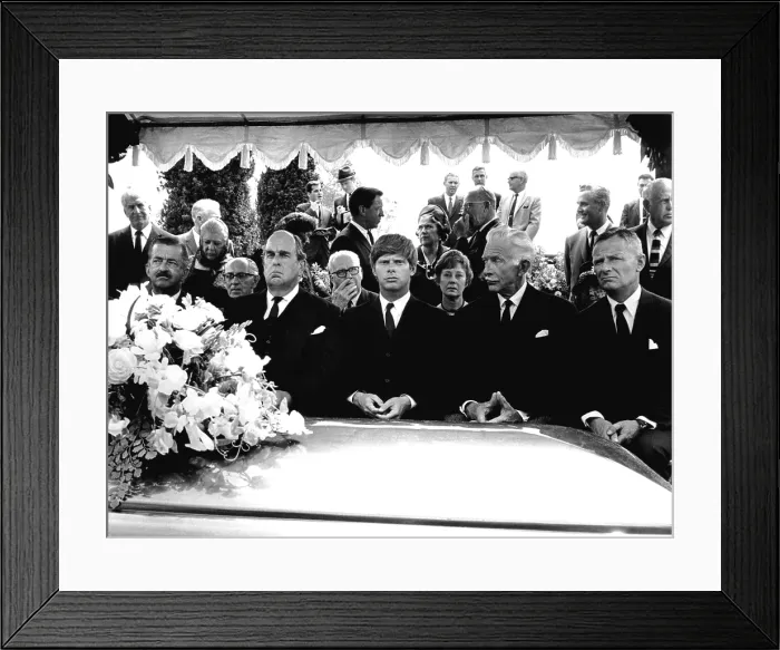 Framed Print : THE LOVED ONE, first row from left: Noel Drayton, Robert Morley, Robert Morse, Alan Napier, Christopher Isherwood, 1965 Framed Print : THE LOVED ONE, first row from left: Noel Drayton, Robert Morley, Robert Morse, Alan Napier, Christopher Isherwood, 1965