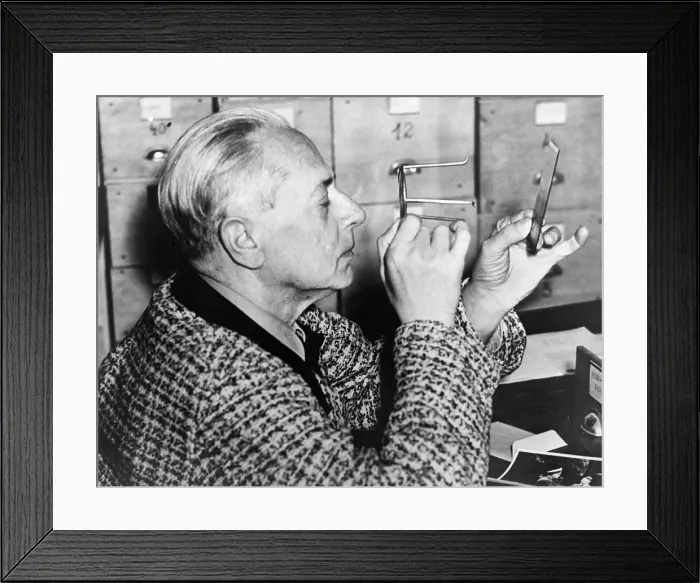 Framed Print : Heinrich Hoffman (1885-1957), was Hitler's official photographer from the 1920s into the War years