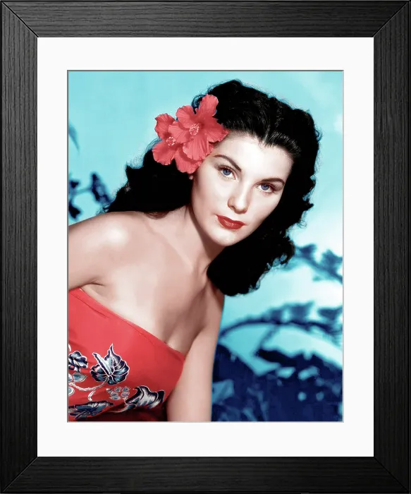Framed Print : BIRD OF PARADISE, Debra Paget, 1951. 20th Century Fox Film Corporation, TM & Copyright / courtesy Everett Collection Framed Print : BIRD OF PARADISE, Debra Paget, 1951. 20th Century Fox Film Corporation, TM & Copyright / courtesy Everett Collection