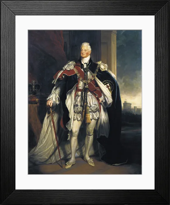 Framed Print : HEALY, George (1813-1894). William IV, King of England (1765-1837). From an original of Martin Schee. Oil on canvas. FRANCE. Versailles. National Museum of Versailles Framed Print : HEALY, George (1813-1894). William IV, King of England (1765-1837). From an original of Martin Schee. Oil on canvas. FRANCE. Versailles. National Museum of Versailles