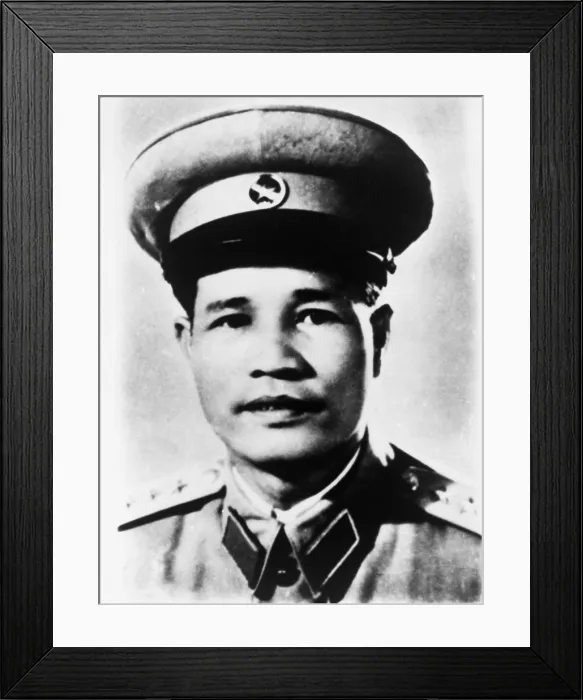 Framed Print : Chi Thanh Nguyen (1914-1967), was a general during the First Indochina War against the French