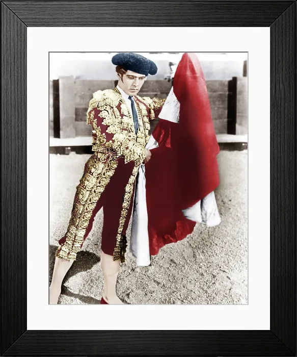 Framed Print : BLOOD AND SAND, Rudolph Valentino, 1922 Framed Print : BLOOD AND SAND, Rudolph Valentino, 1922