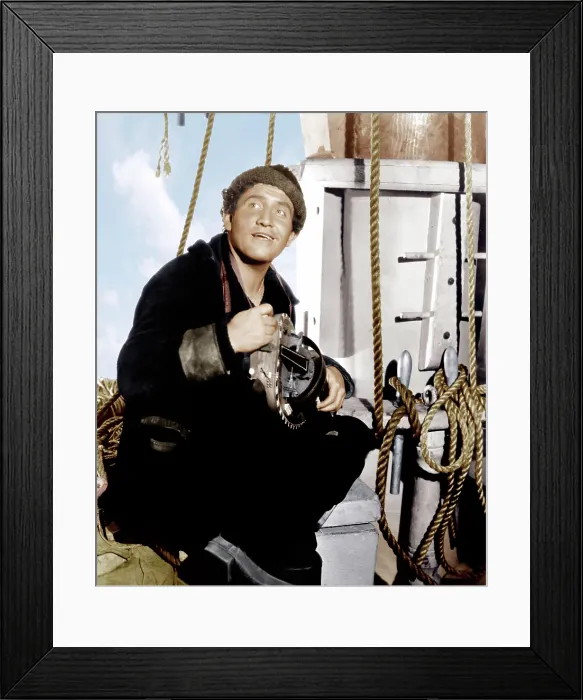 Framed Print : CAPTAINS COURAGEOUS, Spencer Tracy, 1937 Framed Print : CAPTAINS COURAGEOUS, Spencer Tracy, 1937
