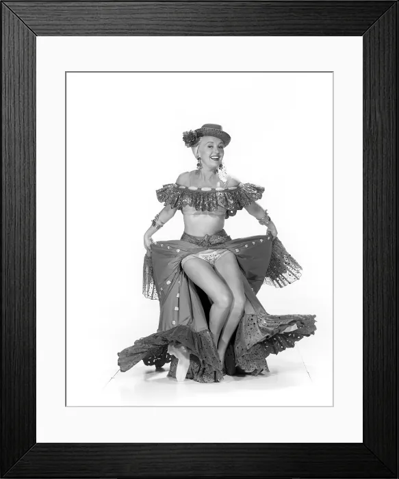 Framed Print : THREE FOR THE SHOW, Betty Grable, 1955