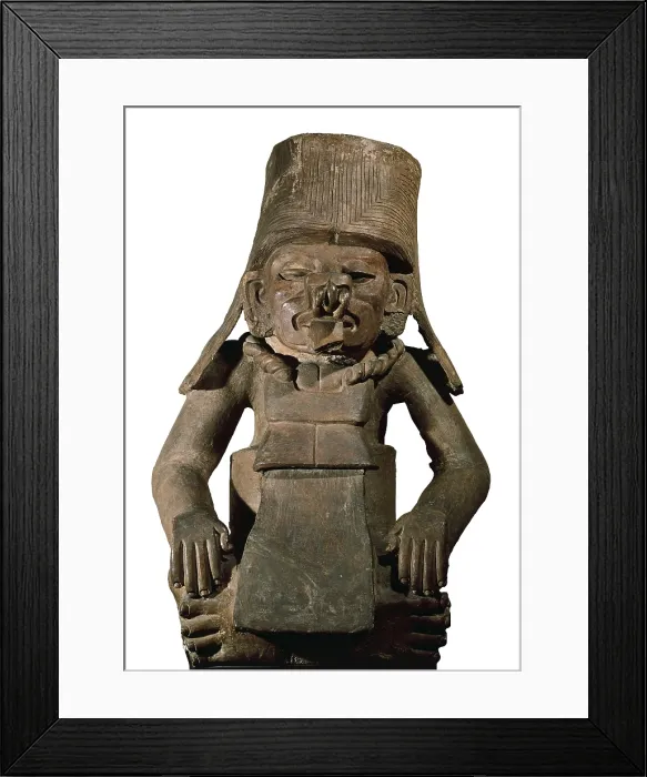 Framed Print : Quetzalcoatl. Pre-Columbian art. Sculpture on wood. MEXICO. Mexico City. National Museum of Anthropology. Proc: MEXICO. Atzompa Framed Print : Quetzalcoatl. Pre-Columbian art. Sculpture on wood. MEXICO. Mexico City. National Museum of Anthropology. Proc: MEXICO. Atzompa