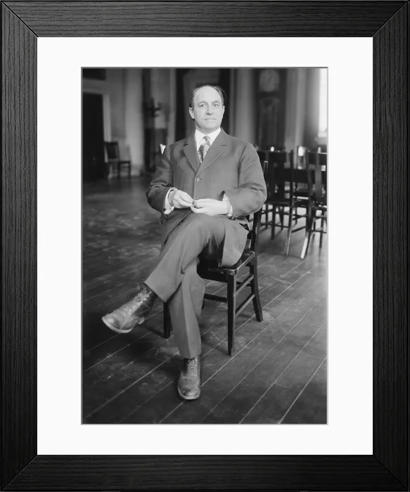 Framed Print : John Mitchell (1870-1919), a founding member United Mine Workers, served as it President during the crucial years between 1898 to 1908. Ca. 1910 Framed Print : John Mitchell (1870-1919), a founding member United Mine Workers, served as it President during the crucial years between 1898 to 1908. Ca. 1910