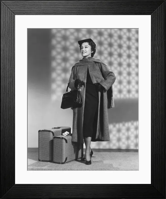 Framed Print : THREE FOR BEDROOM C, Gloria Swanson, 1952 Framed Print : THREE FOR BEDROOM C, Gloria Swanson, 1952