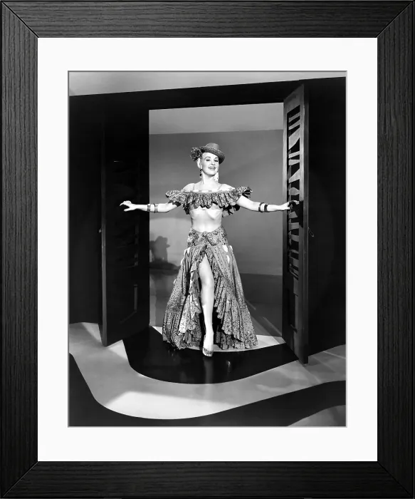 Framed Print : THREE FOR THE SHOW, Betty Grable, 1955 Framed Print : THREE FOR THE SHOW, Betty Grable, 1955