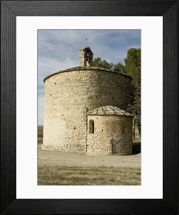 Framed Print : SPAIN. Cervera. Church of Sant Pere el Gros. Circular plan church (11th c.). Romanesque art. Architecture. - Paul Maeyaert / Iberfoto / Everett Collection (572093)**US SALES ONLY** Framed Print : SPAIN. Cervera. Church of Sant Pere el Gros. Circular plan church (11th c.). Romanesque art. Architecture. - Paul Maeyaert / Iberfoto / Everett Collection (572093)**US SALES ONLY**