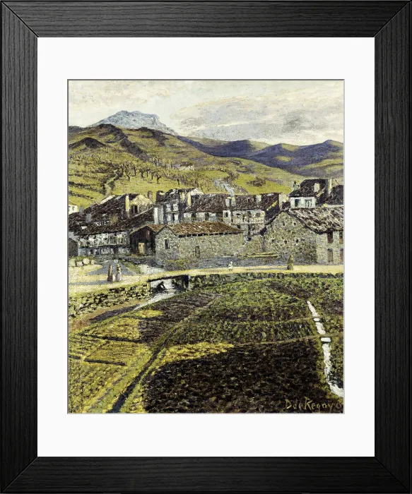 Framed Print : REGOYOS, Dario de (1875-1913). Vineyard. ca. 1890. Impressionism. Oil on canvas. SPAIN. Madrid. Prado Museum. - M.C.Esteban / Iberfoto / Everett Collection (239610)**US SALES ONLY** Framed Print : REGOYOS, Dario de (1875-1913). Vineyard. ca. 1890. Impressionism. Oil on canvas. SPAIN. Madrid. Prado Museum. - M.C.Esteban / Iberfoto / Everett Collection (239610)**US SALES ONLY**