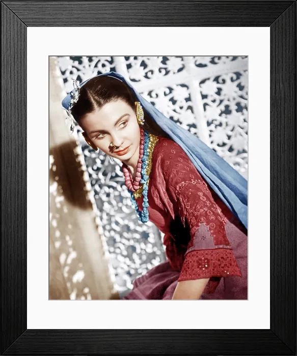Framed Print : BLACK NARCISSUS, Jean Simmons, 1947 Framed Print : BLACK NARCISSUS, Jean Simmons, 1947