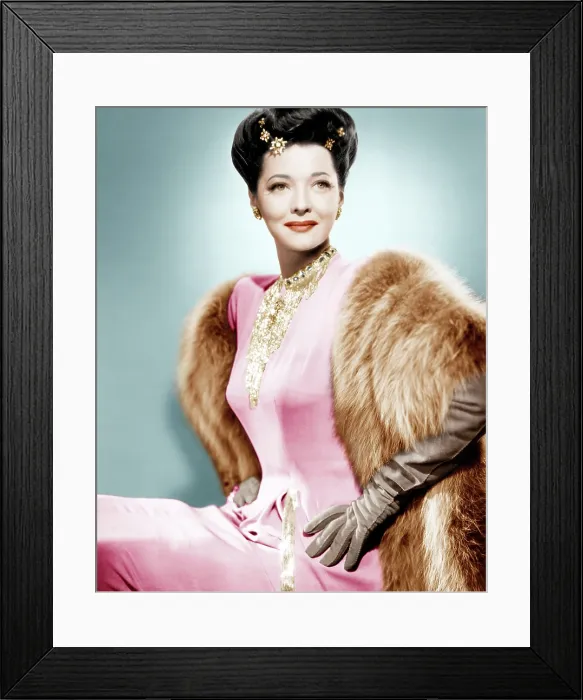 Framed Print : BLOOD ON THE SUN, Sylvia Sidney, 1945