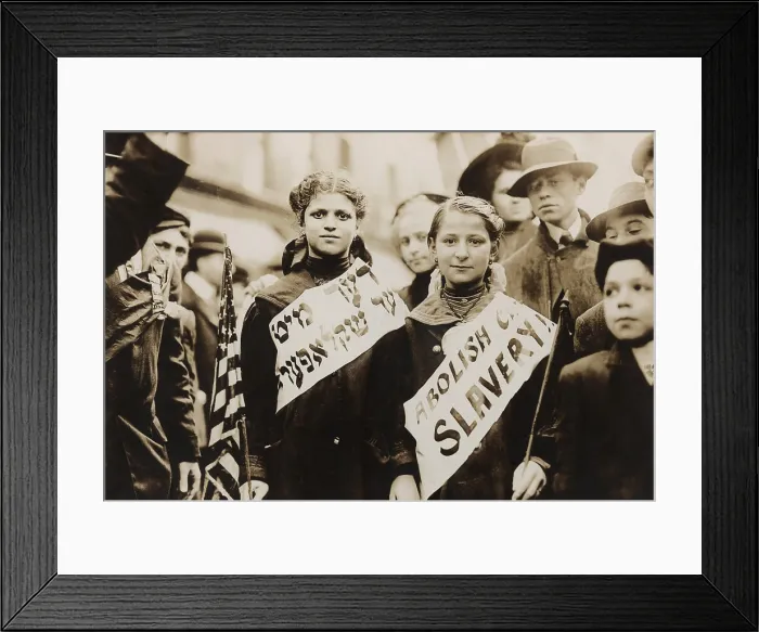 Framed Print : New York City May Day celebration of the international labor day