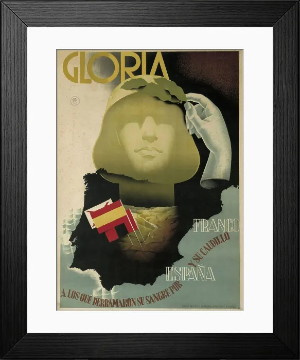 Framed Print : Spanish Civil War (1936-1939)