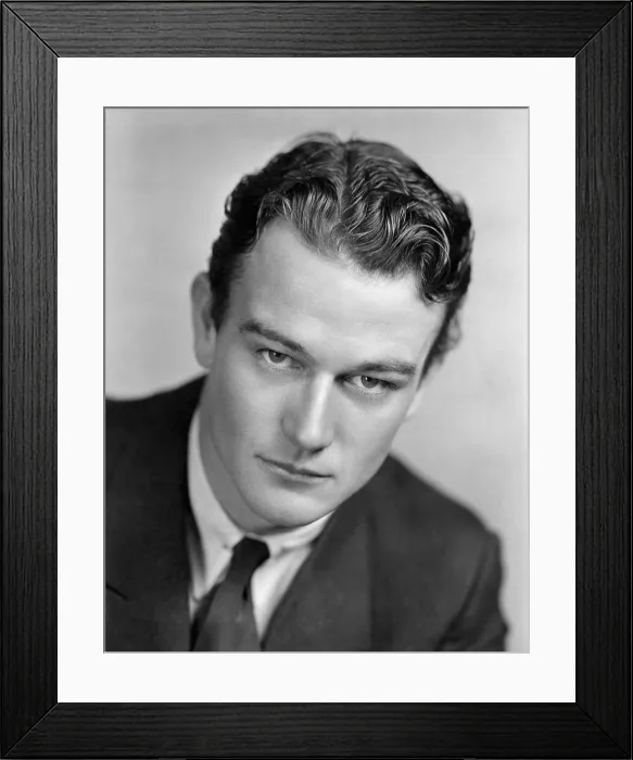 Framed Print : THREE GIRLS LOST, John Wayne, 1931, TM and Copyright (c) 20th Century-Fox Film Corp. All Rights Reserved