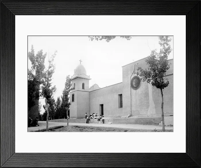 Framed Print : Ysleta Mission. La Misin de Corpus Christi de San Antonio de la Ysleta del Sur, El Paso, Texas. 1936 Framed Print : Ysleta Mission. La Misin de Corpus Christi de San Antonio de la Ysleta del Sur, El Paso, Texas. 1936
