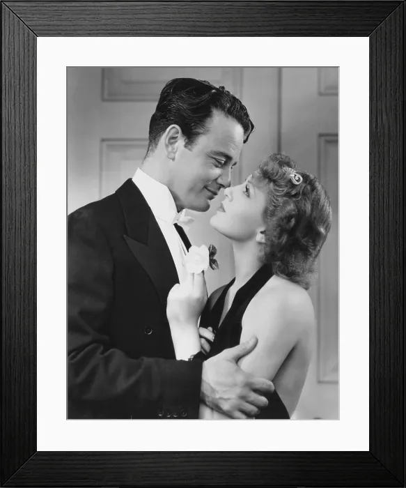 Framed Print : THESE GLAMOUR GIRLS, from left: Lew Ayres, Lana Turner, 1939