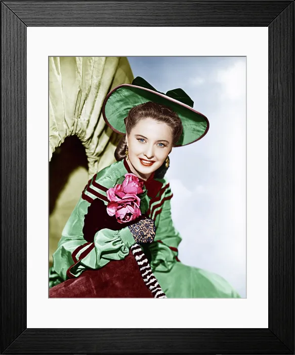 Framed Print : CALIFORNIA, Barbara Stanwyck, 1946