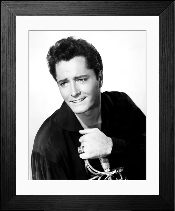 Framed Print : MASK OF THE AVENGER, John Derek, 1951