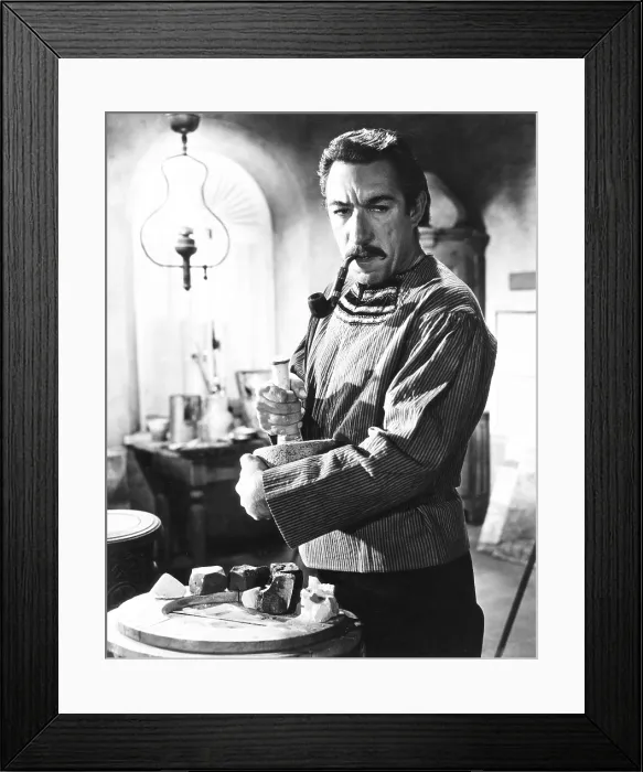 Framed Print : LUST FOR LIFE, Anthony Quinn as Paul Gauguin, 1956 Framed Print : LUST FOR LIFE, Anthony Quinn as Paul Gauguin, 1956